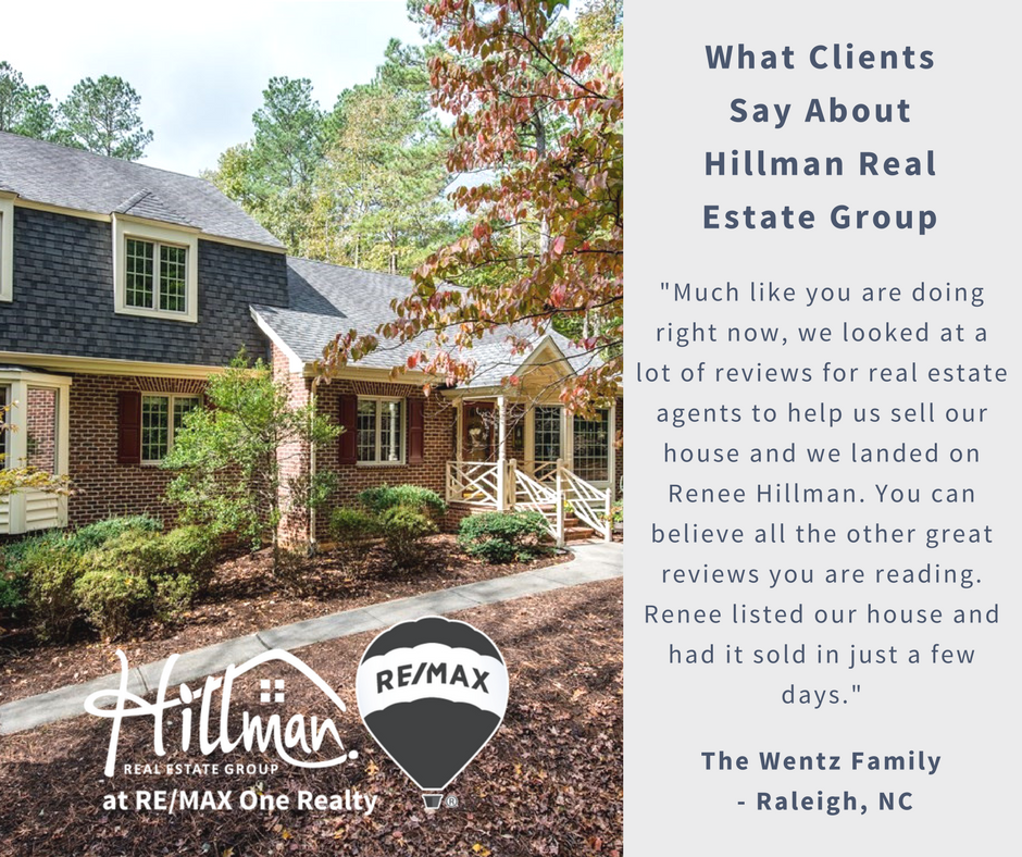 Renee Hillman real estate broker reviews