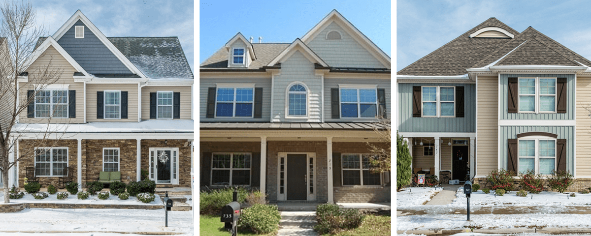 Six transactions on Keystone Park Drive in Morrisville handled by Hillman Real Estate Group