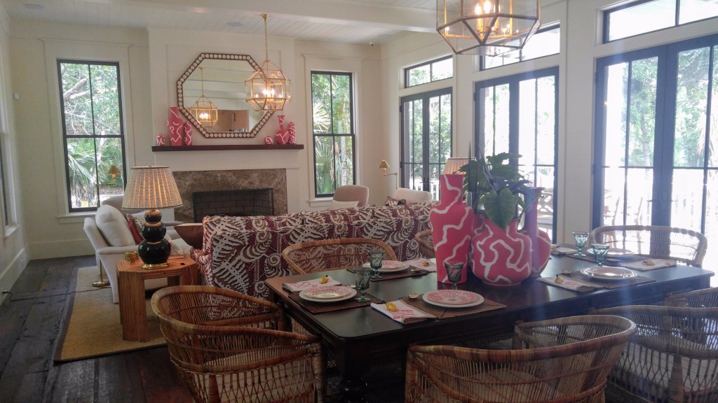 Renee Hillman visits Southern Living Idea House Bald Head Island