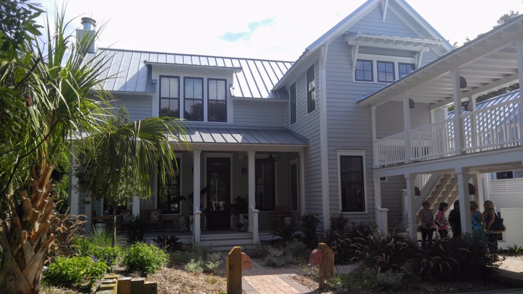 Renee Hillman visits Southern Living Idea House Bald Head Island