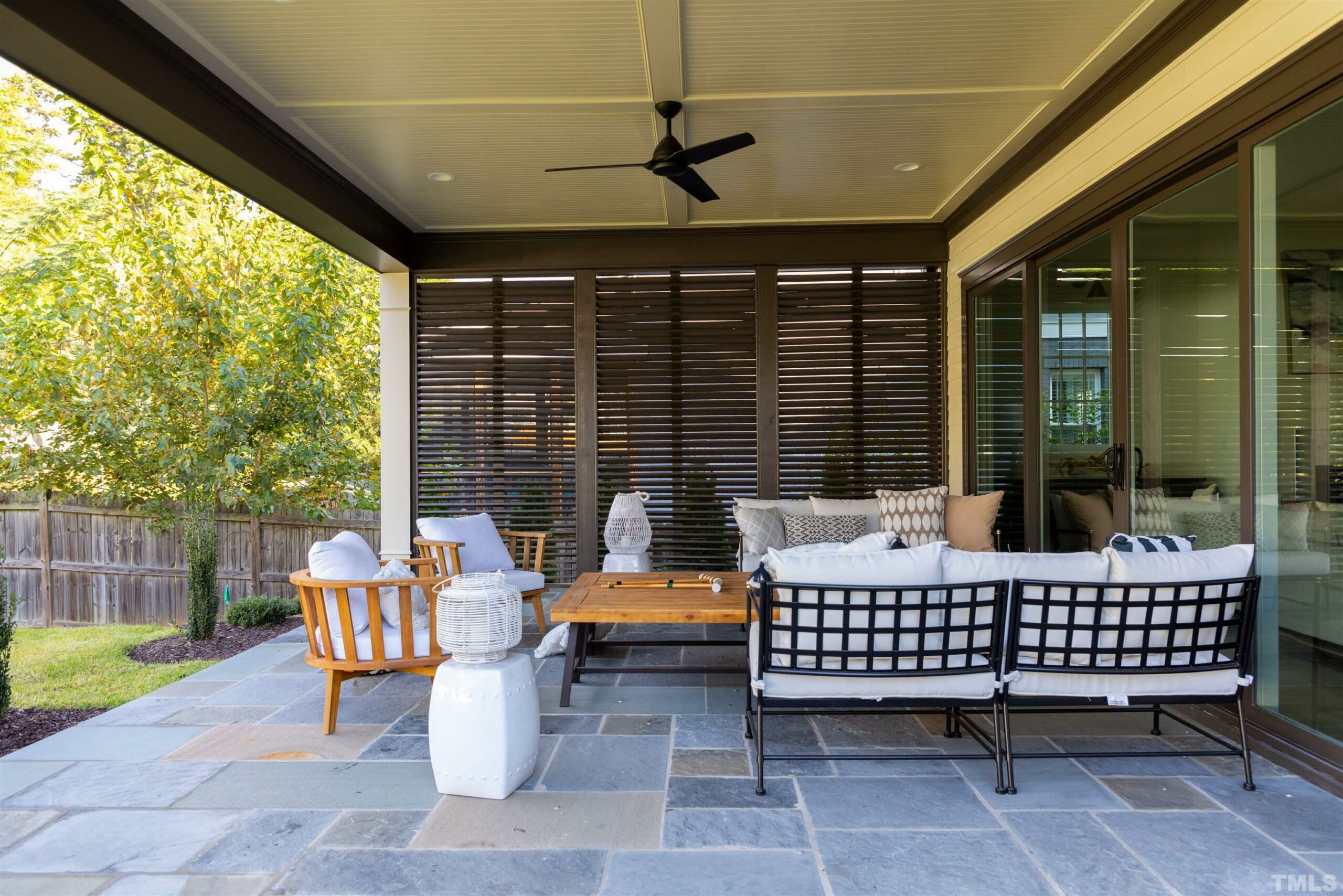 Modernist Home of the Month - 1425 Nottingham Road Patio View