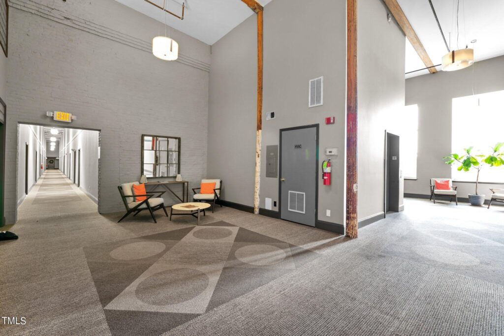 Historic Cotton Mill Condos Lobby