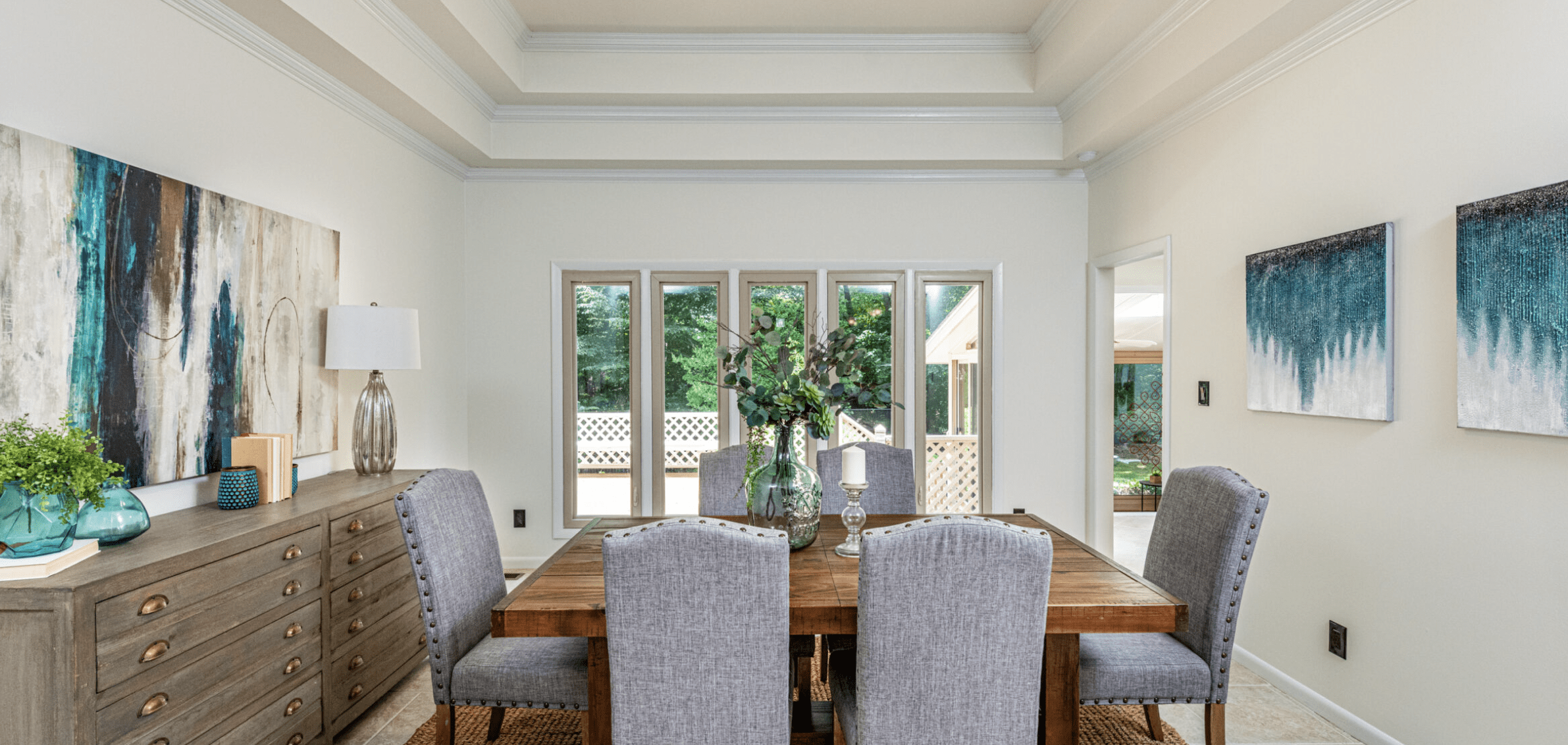Vestavia Woods dining room