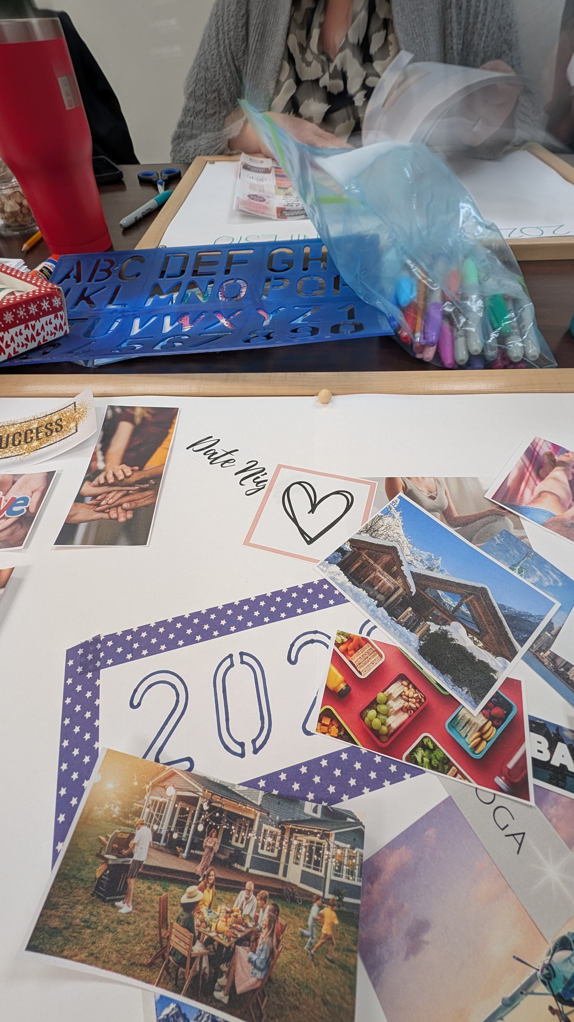 2026 Vision Boards with Hillman Real Estate Group at eXp Realty