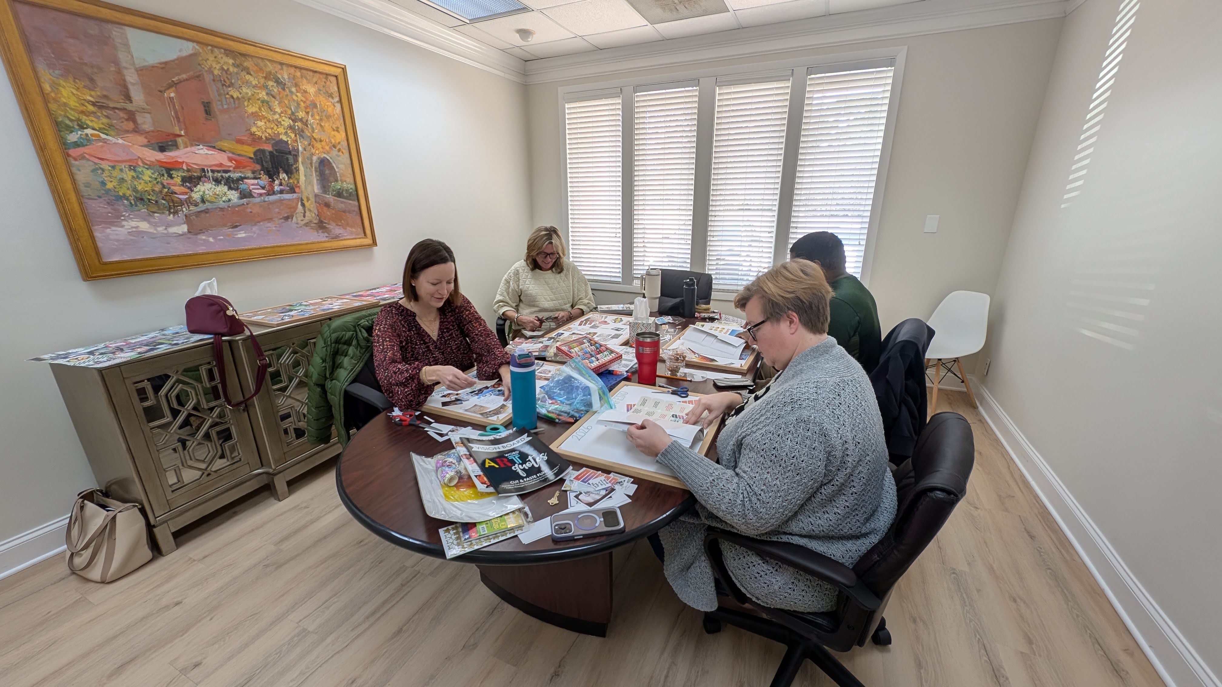 2026 Vision Boards with Hillman Real Estate Group at eXp Realty